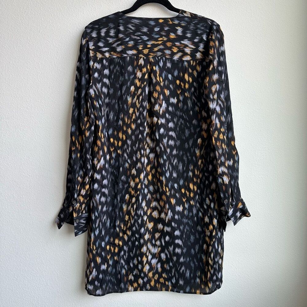 Equipment 100% Silk Long Sleeve Career Office Conservative Dress Size Small - Picture 5 of 6